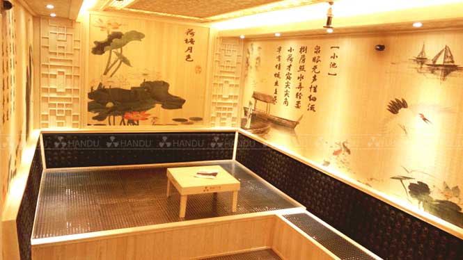 荷塘月(yuè)色汗蒸房(fáng)