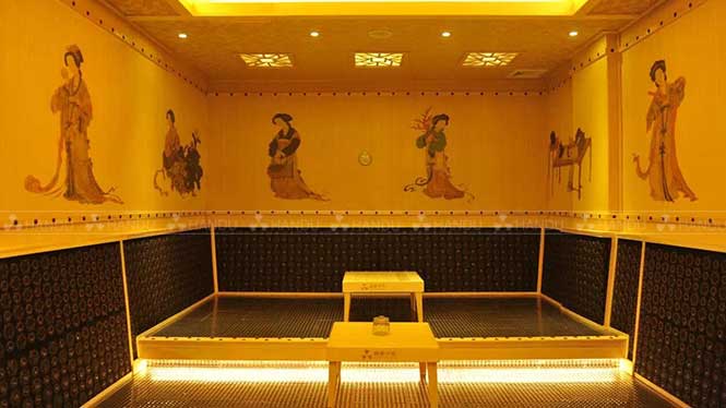 仕女(nǚ)圖汗蒸房(fáng)