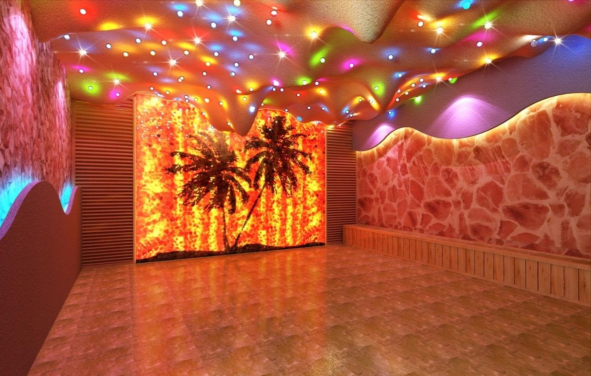 五彩鹽晶汗蒸房(fáng)