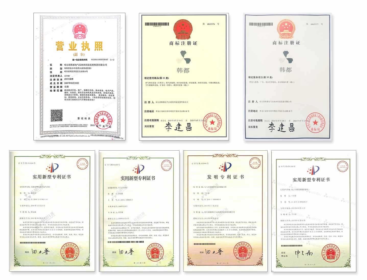 韓都(dōu)集團資質